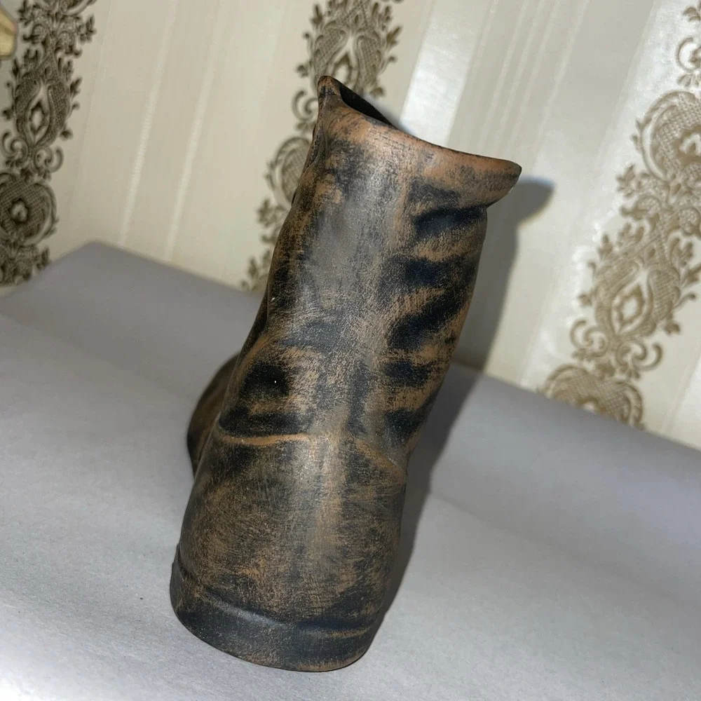 Vintage Ceramic High Button Boots‎ | Victorian Side Button Boot